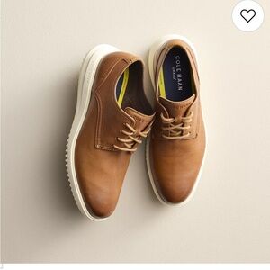 Cole Haan Men's Tan Leather Oxfords